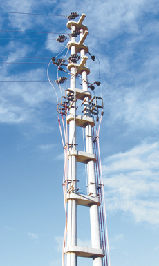 Enerji Nakil Hattı Direkleri ve Aksesuarları