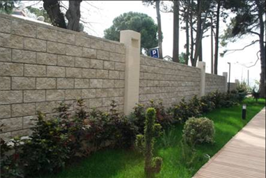 İstinat ve bahçe duvarları